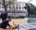 Veseli bën homazhe te monumenti i ushtarit të panjohur në Bruksel 